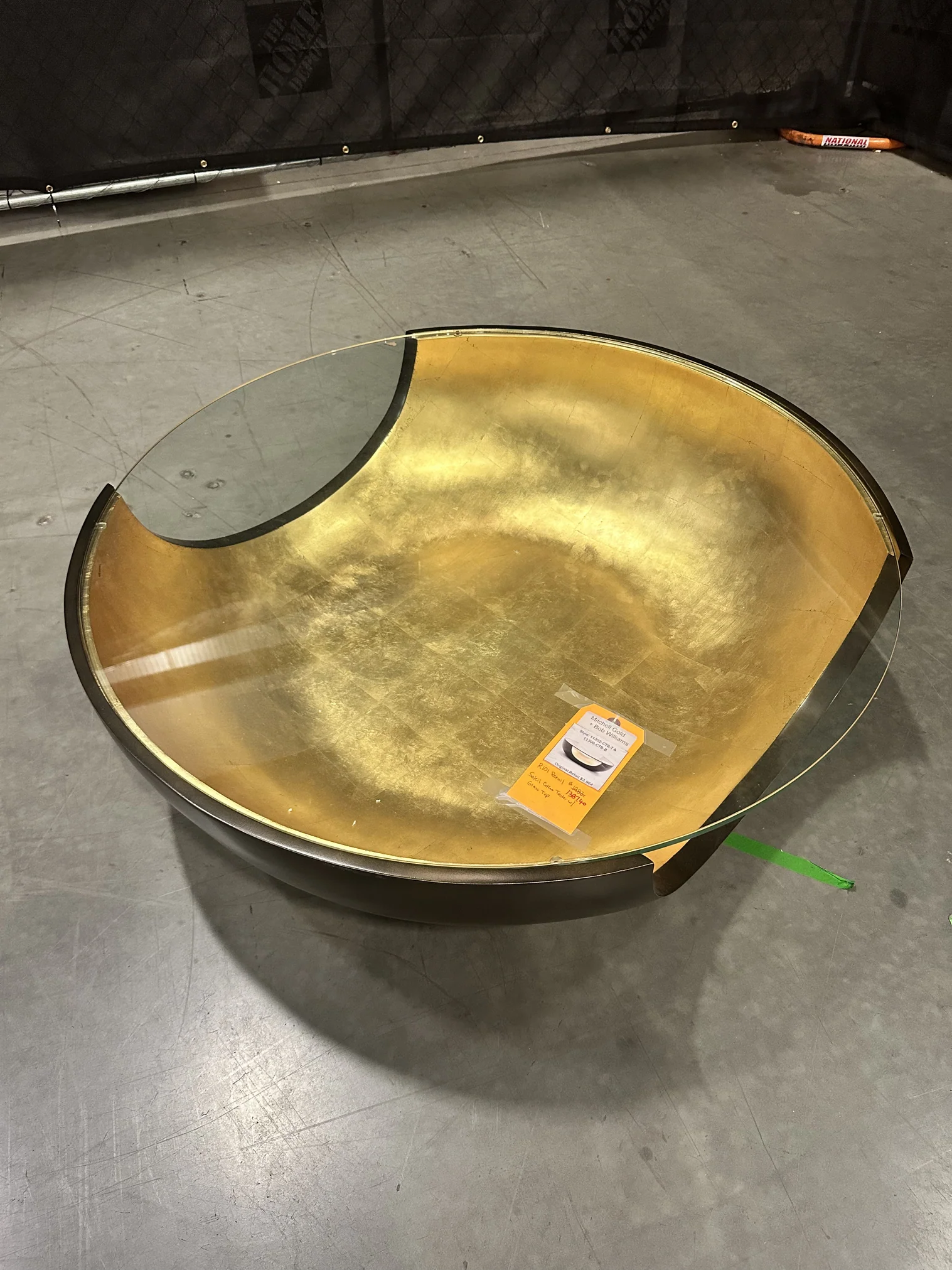 Mitchell Gold + Bob Williams Soleil Coffee Table w/ Glass Top - Image 2