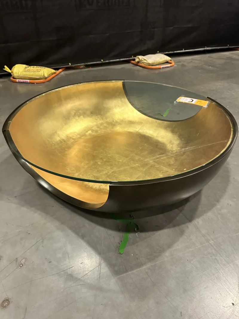 Mitchell Gold + Bob Williams Soleil Coffee Table w/ Glass Top