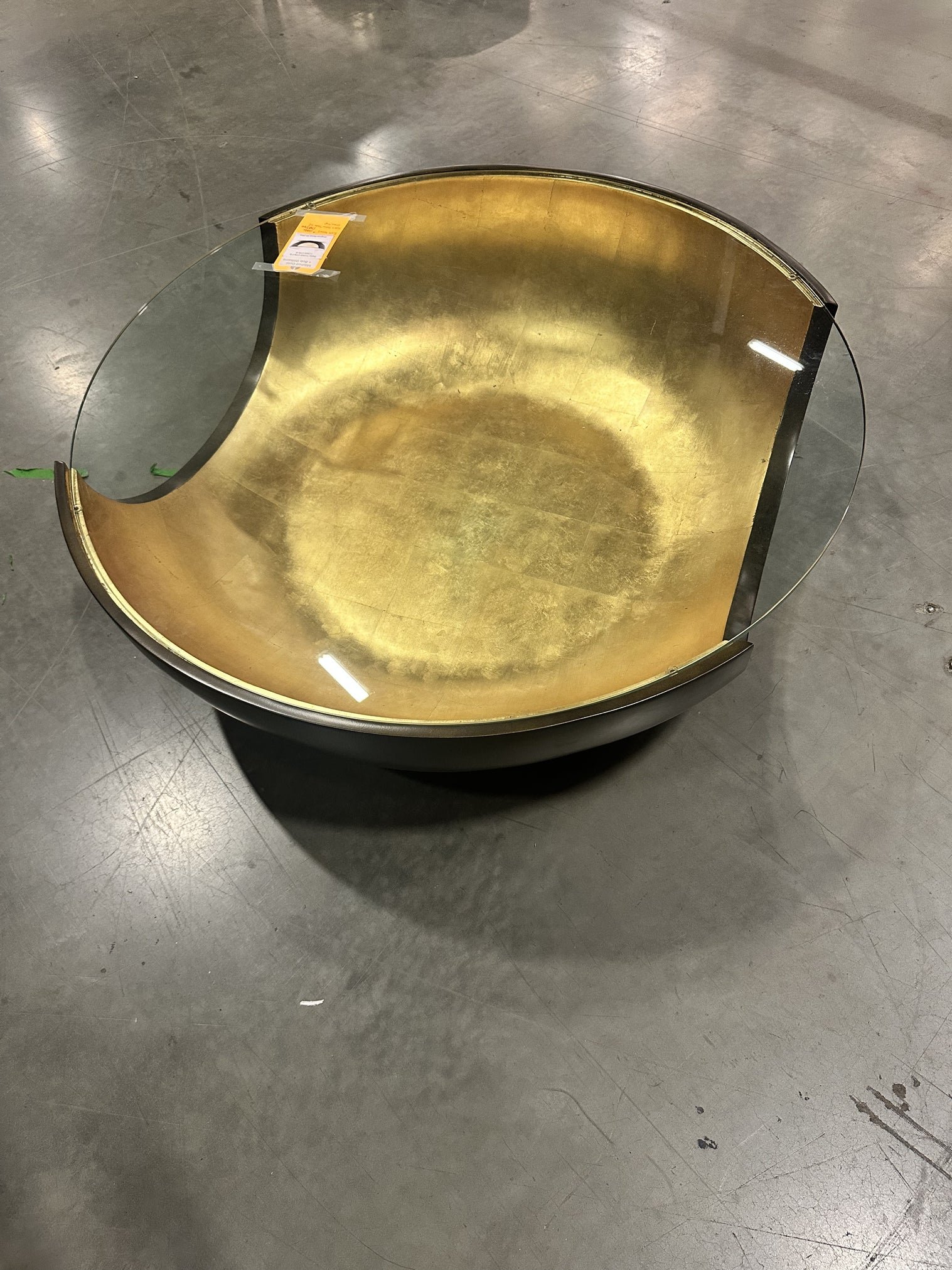 Mitchell Gold + Bob Williams Soleil Coffee Table w/ Glass Top - Image 3